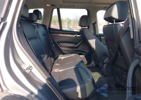 2015 BMW X3 xDrive28I из США, поврежденный, VIN 5UXWX9C57F0D61012